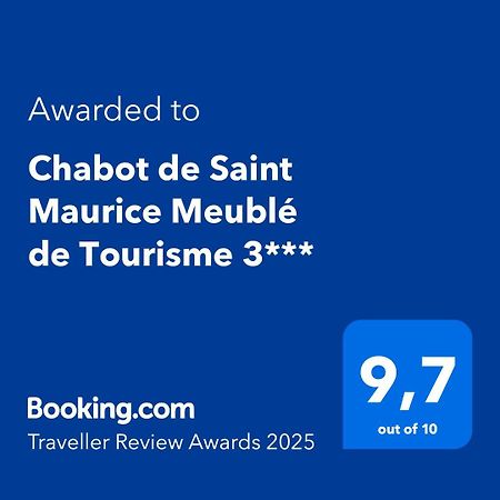 Apartmán Chabot De Saint Maurice Meuble De Tourisme 3*** Chambéry Exteriér fotografie